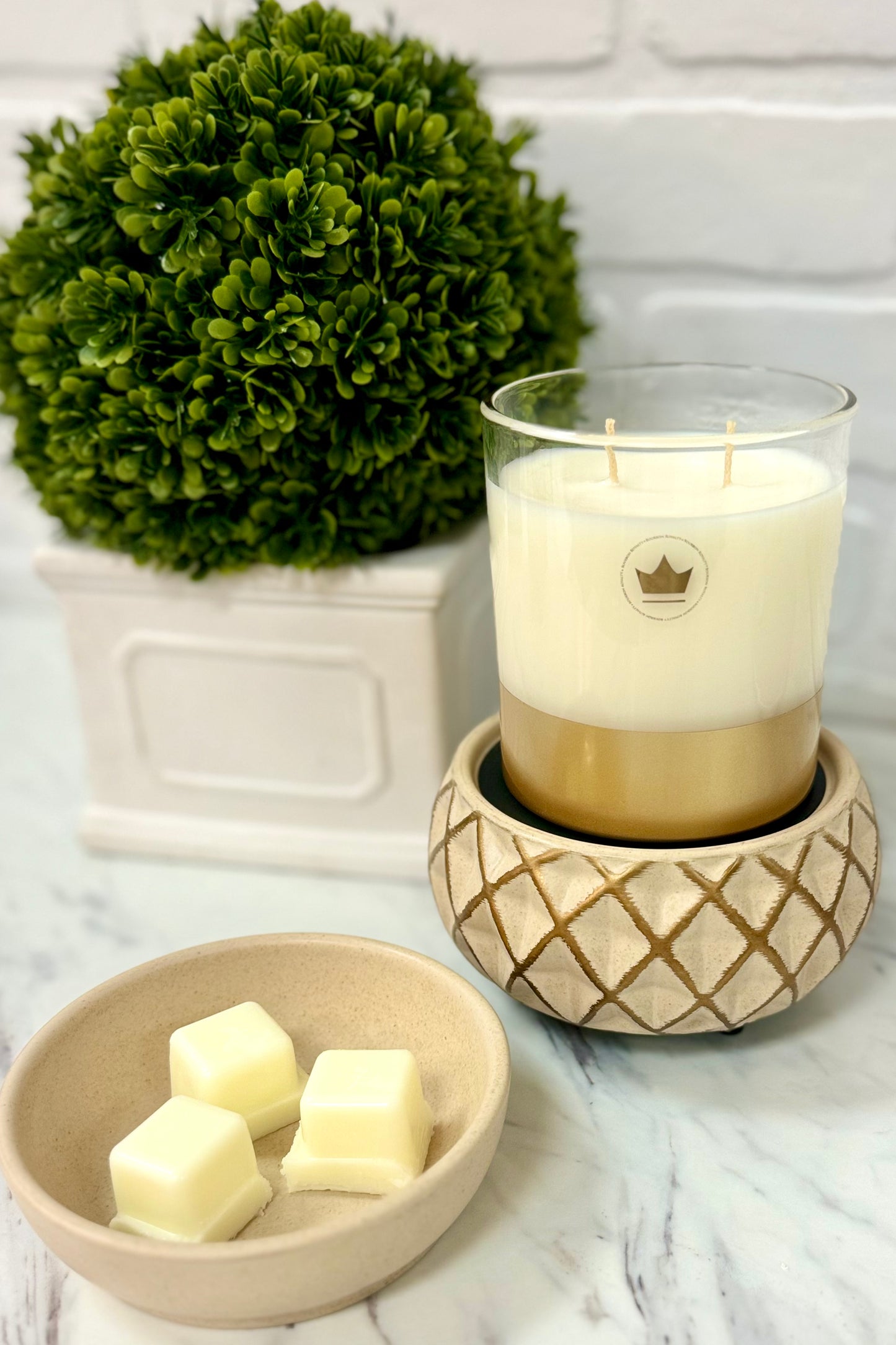 2-in-1 Fragrance Warmers  - Classic: Lattice