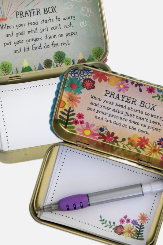 Natural Life Prayer Box (Choose your style.)