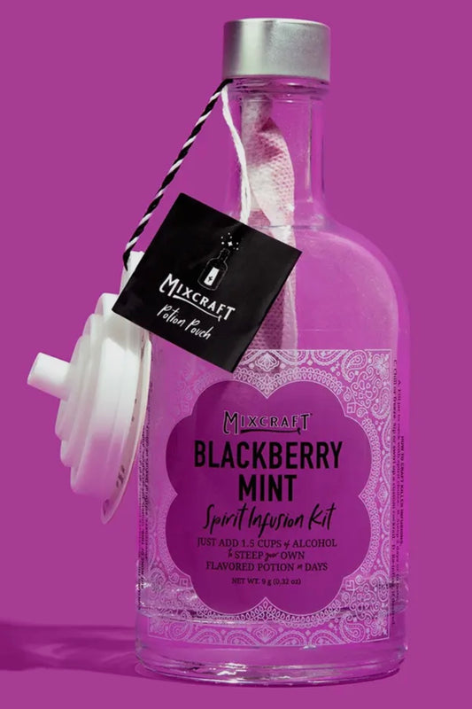 Mixcraft Blackberry Mint Spirit Infusion Kit