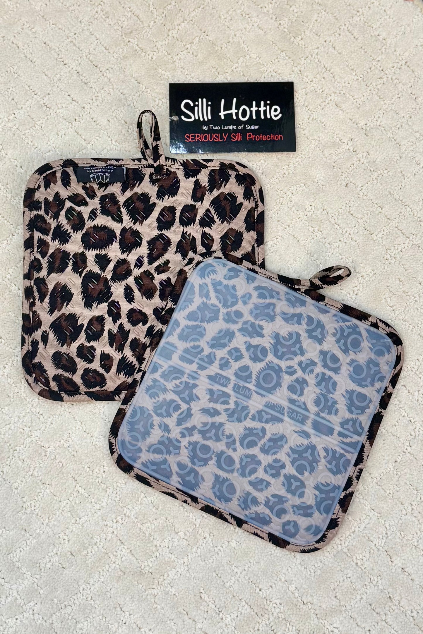 Leopard Silli Hottie Potholder/Trivet