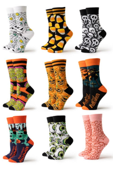 Two Left Feet Halloween Socks