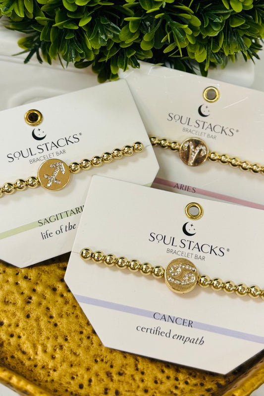 Soul Stacks Star Sign Zodiac Bracelet Collection