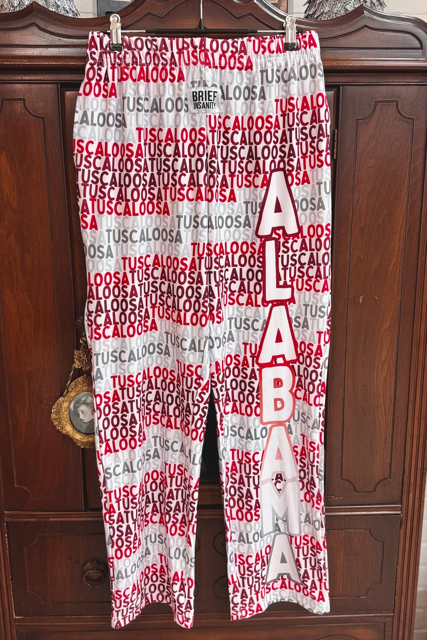 Tuscaloosa Alabama Crimson Tide Lounge Pants by Brief Insanity