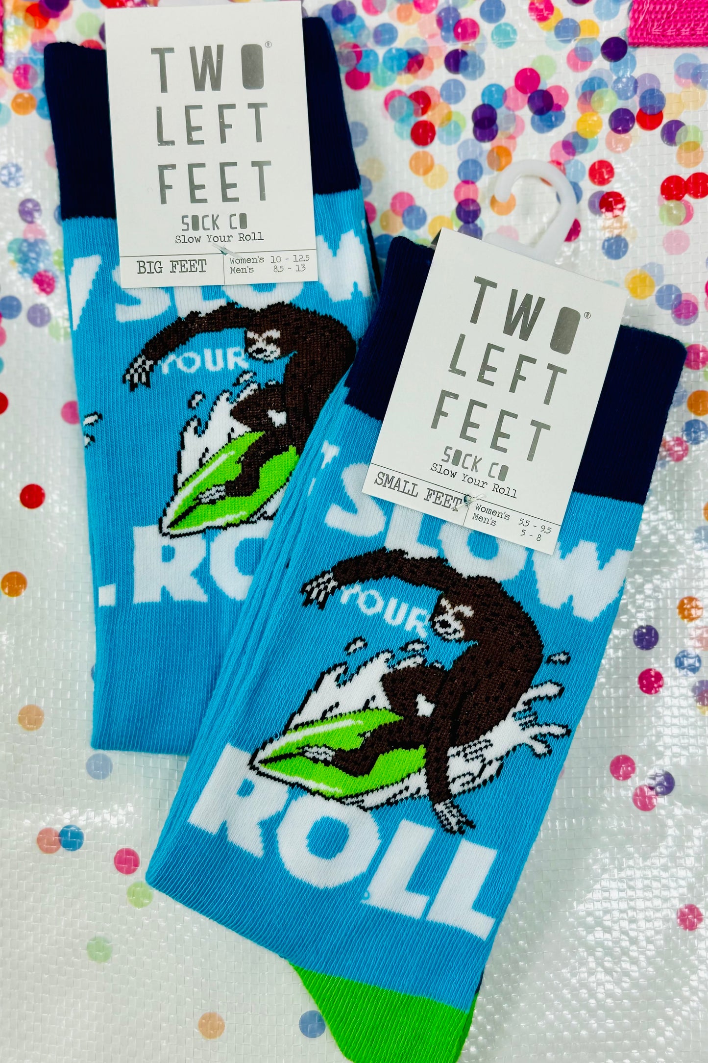 Two Left Feet Animal Socks (Choose from 9 styles)