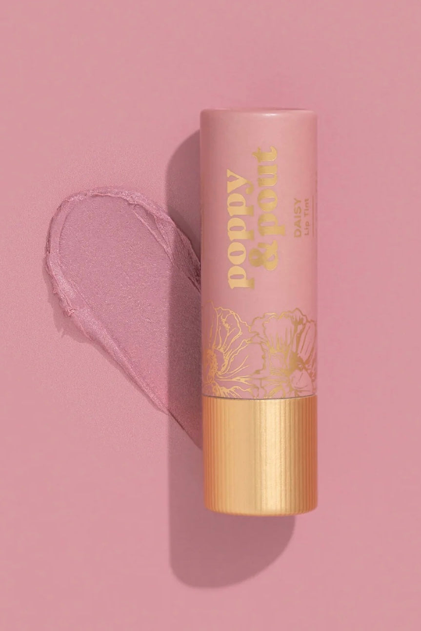 Poppy & Pout Daisy Tinted Sweet Mint Premium Organic Lip Balm