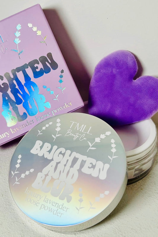 Brighten and Blur Lavender Setting Powder by TMLL