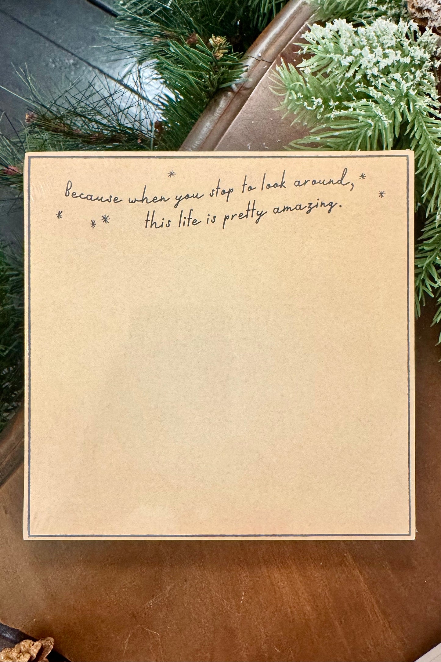 This Life Is Pretty Amazing Notepad by Sugarboo