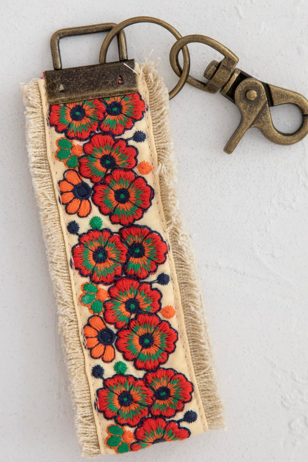 Natural Life Embroidered Key Fob (Choose from 4 styles.)