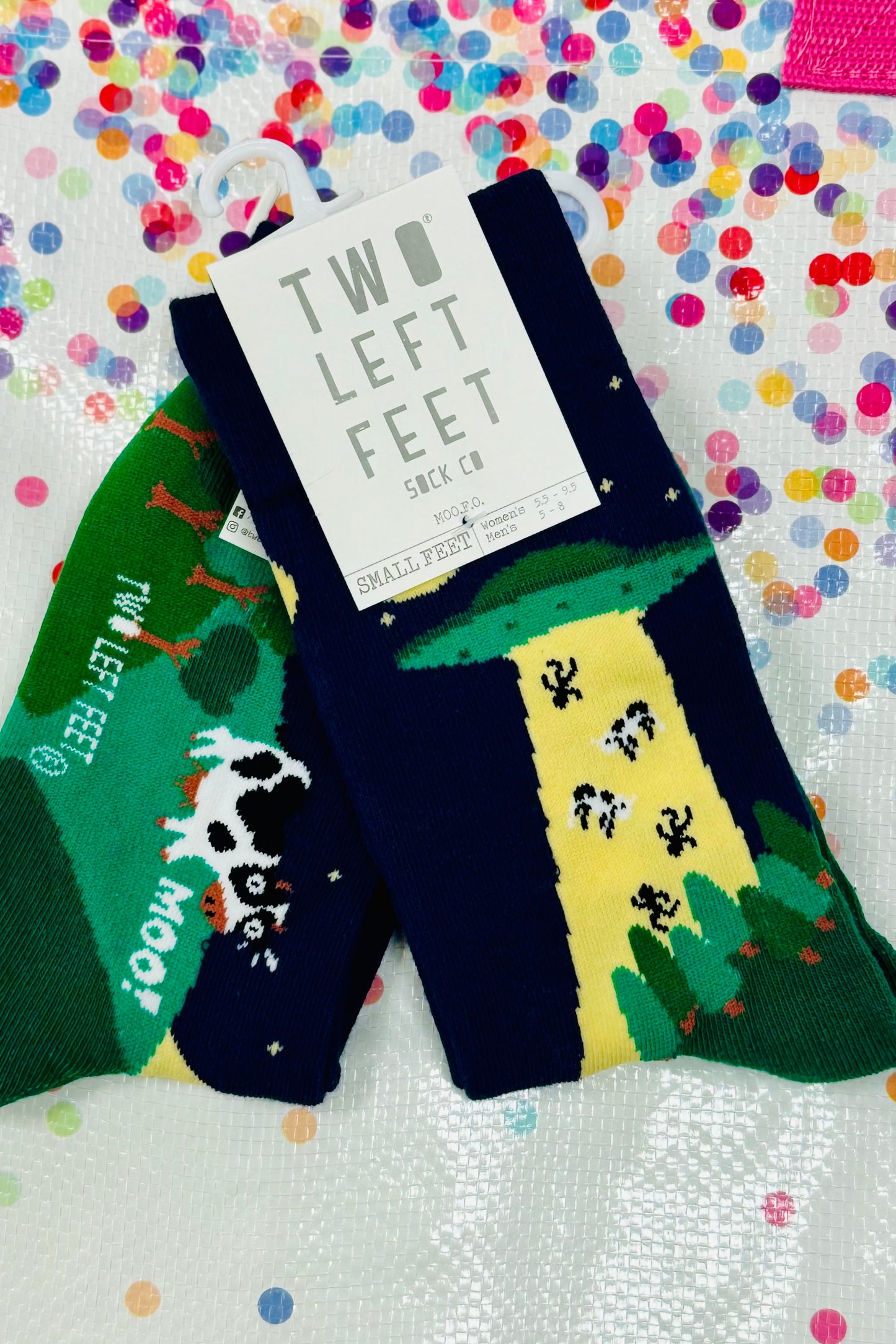 Two Left Feet Animal Socks (Choose from 9 styles)