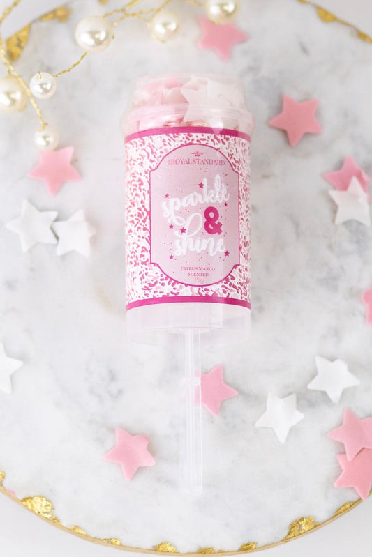 Royal Standard Sparkle, Shimmer, and Shine Bath Confetti Poppers