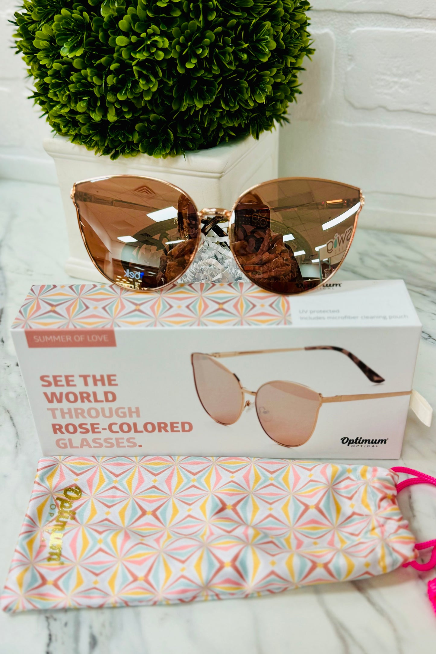 Optimum Optical Sunglasses- Summer of Love