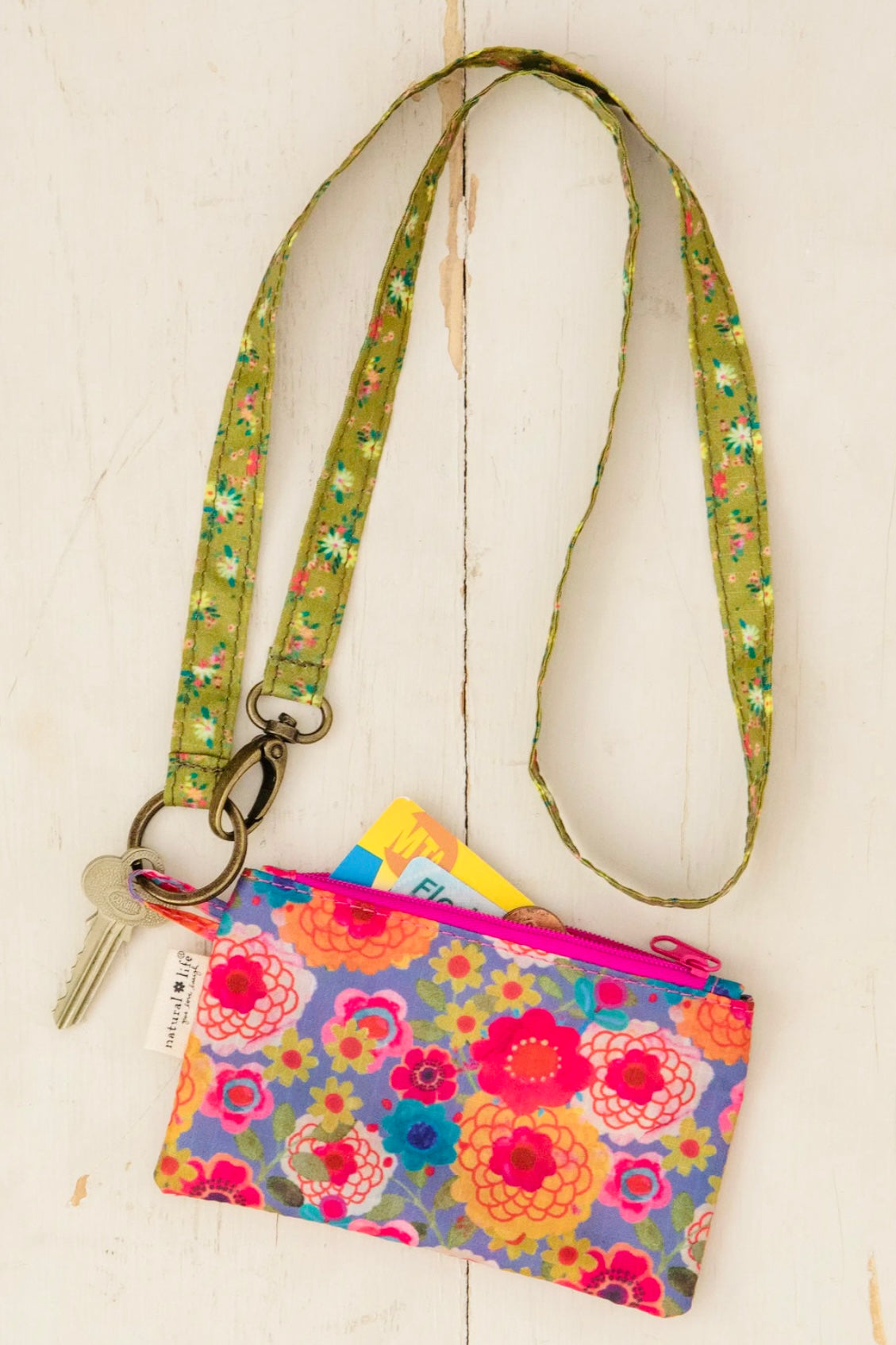 Natural Life Greylac Garden Lanyard