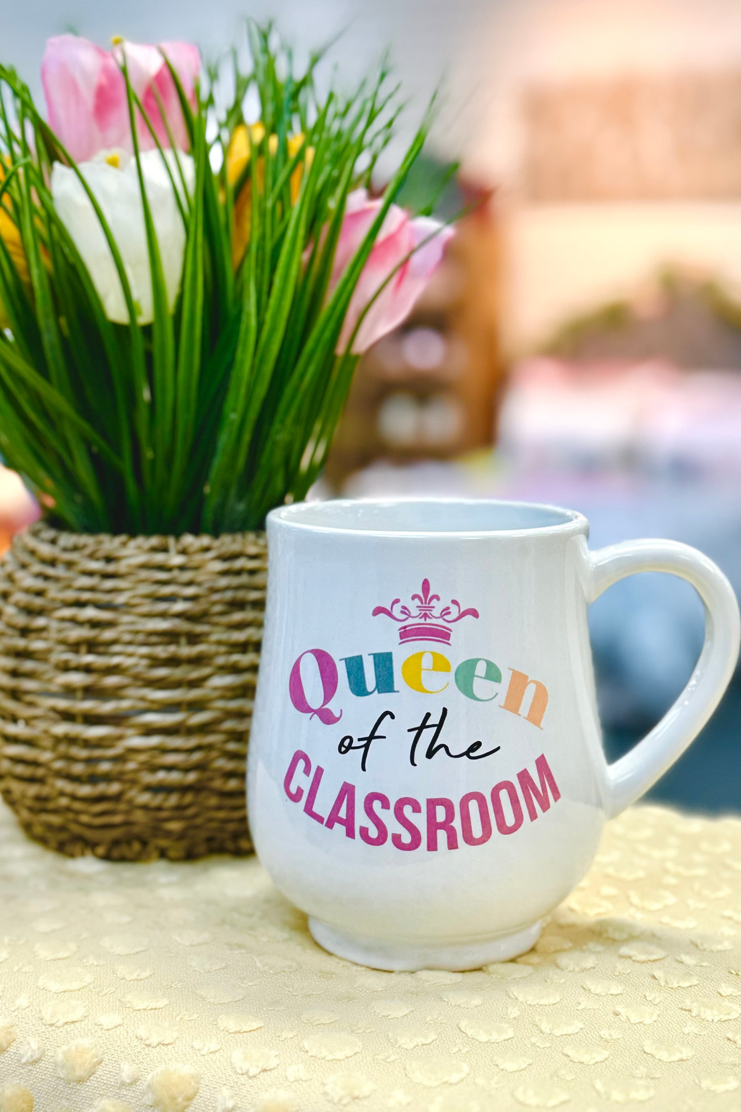 Queen of the Classroom 18 oz Mug