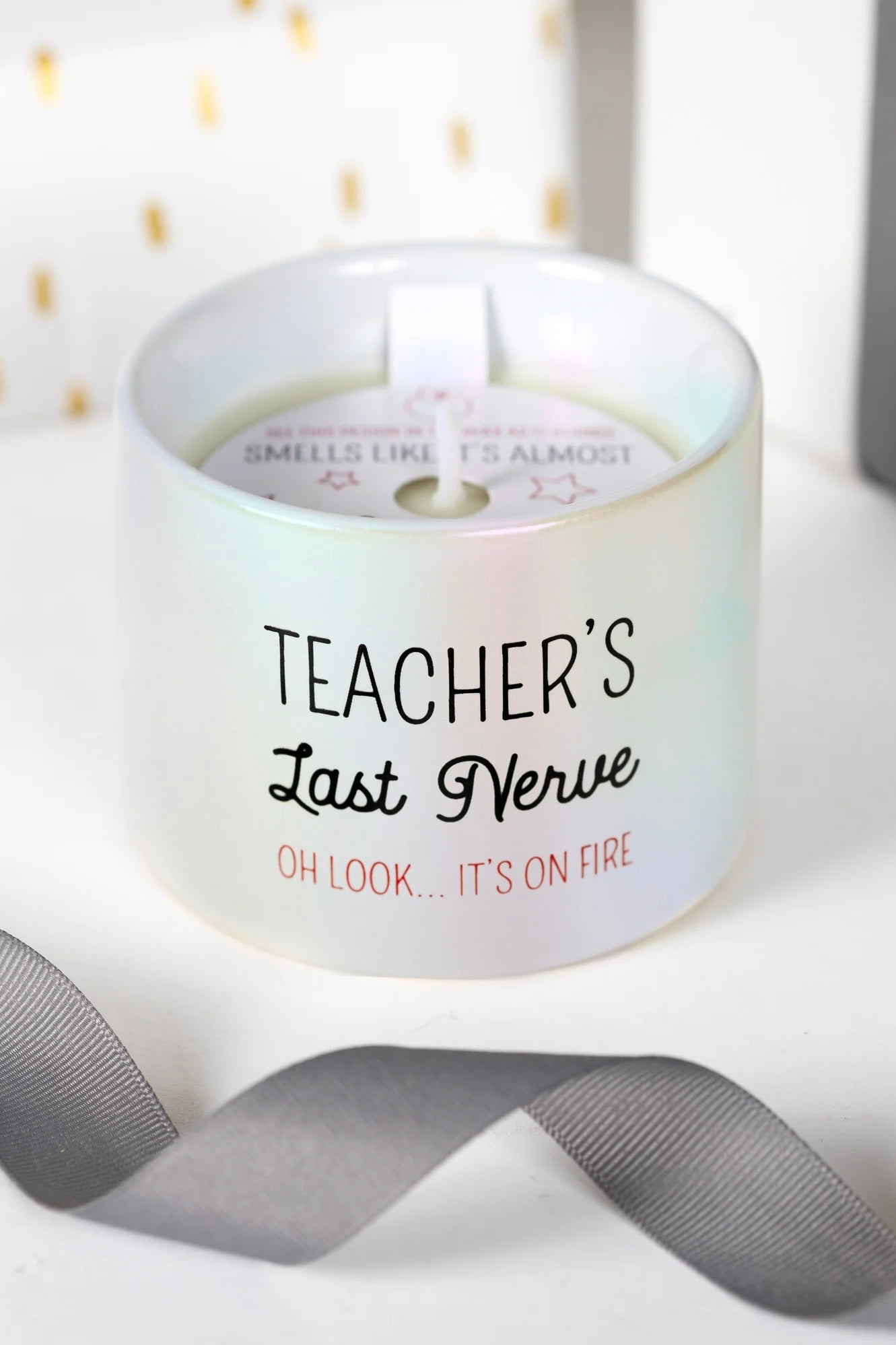 Teacher's Last Nerve Wax Reveal Triple Wick 8 Ounce Candle