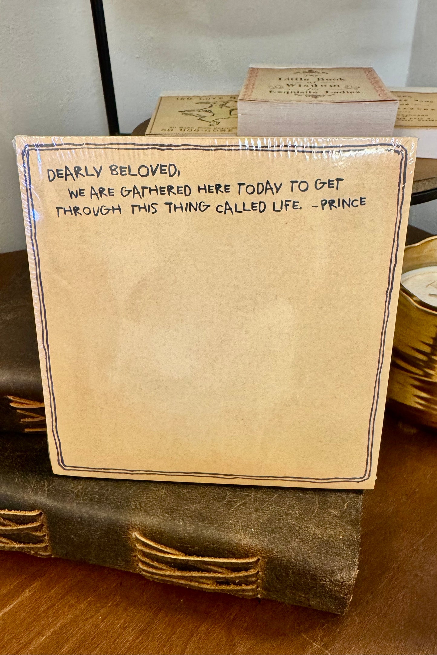 Dearly Beloved (Prince) Notepad