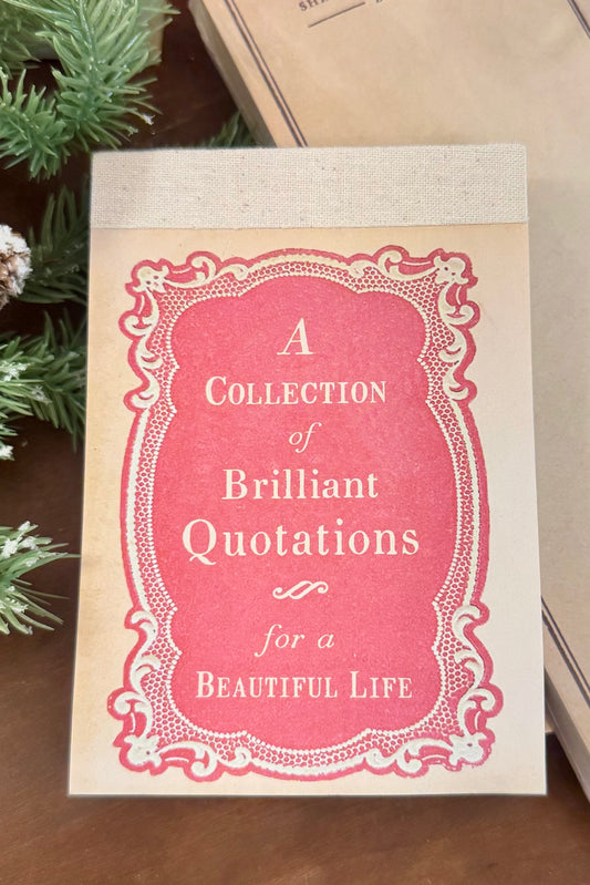 Brilliant Quotations for a Beautiful Life- Love Notes