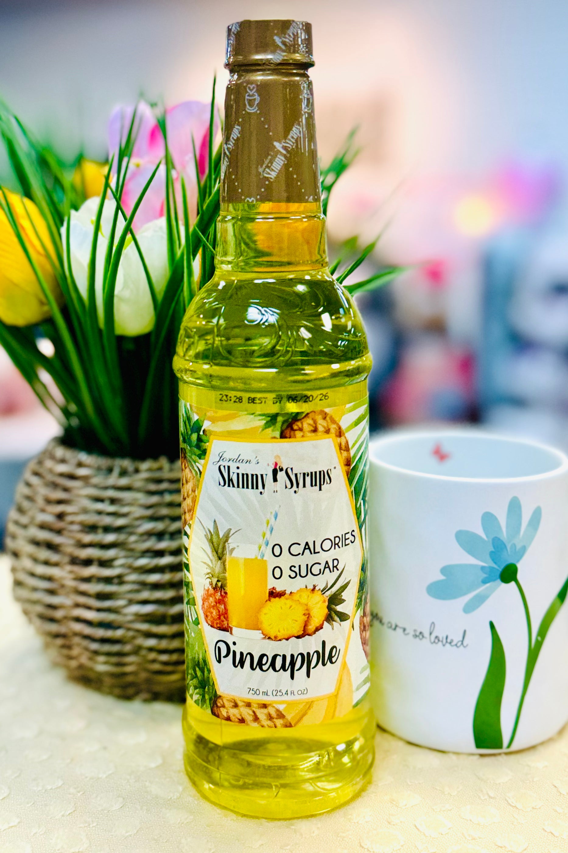 Jordan's Skinny Mixes Sugar-Free Deliciousness PINEAPPLE