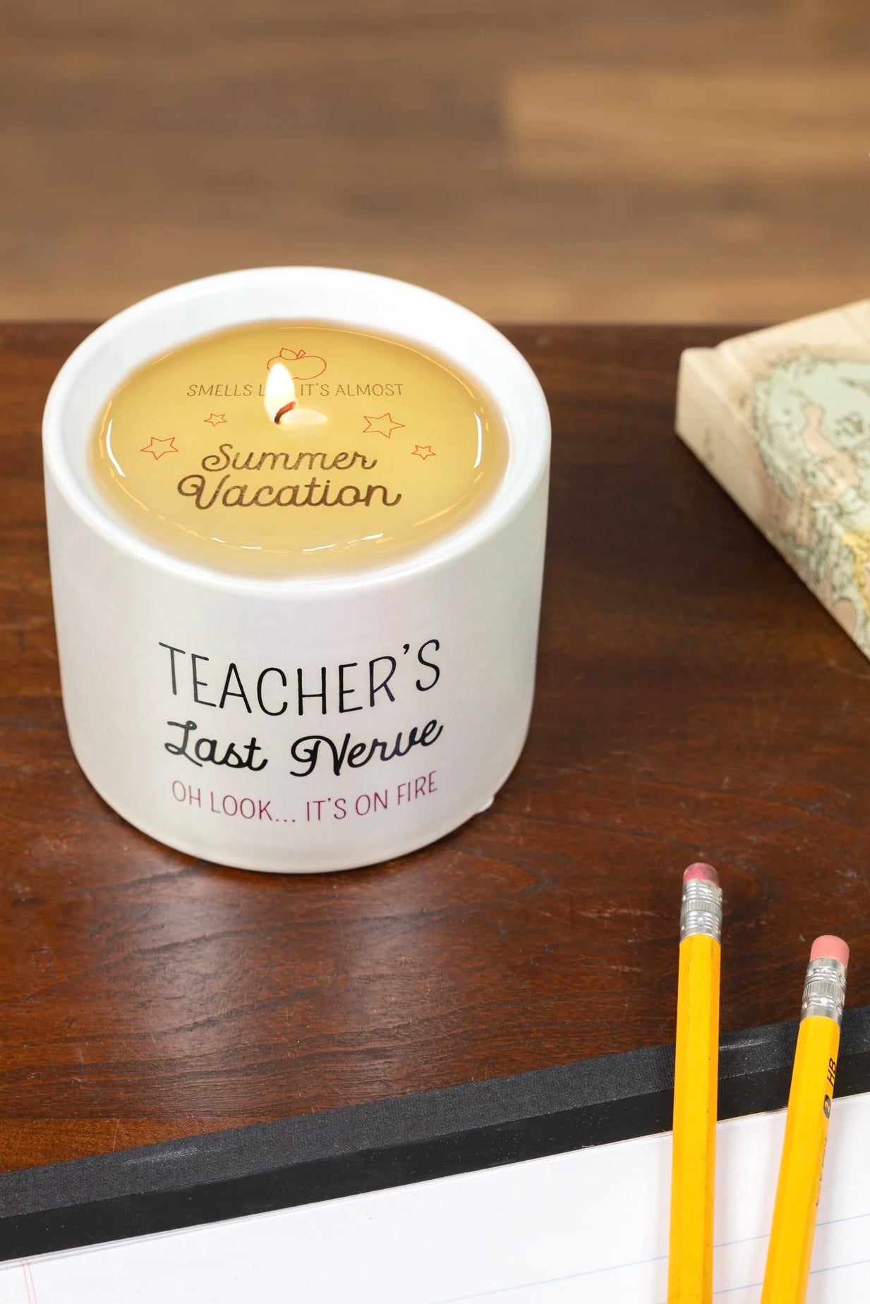 Teacher's Last Nerve Wax Reveal Triple Wick 8 Ounce Candle