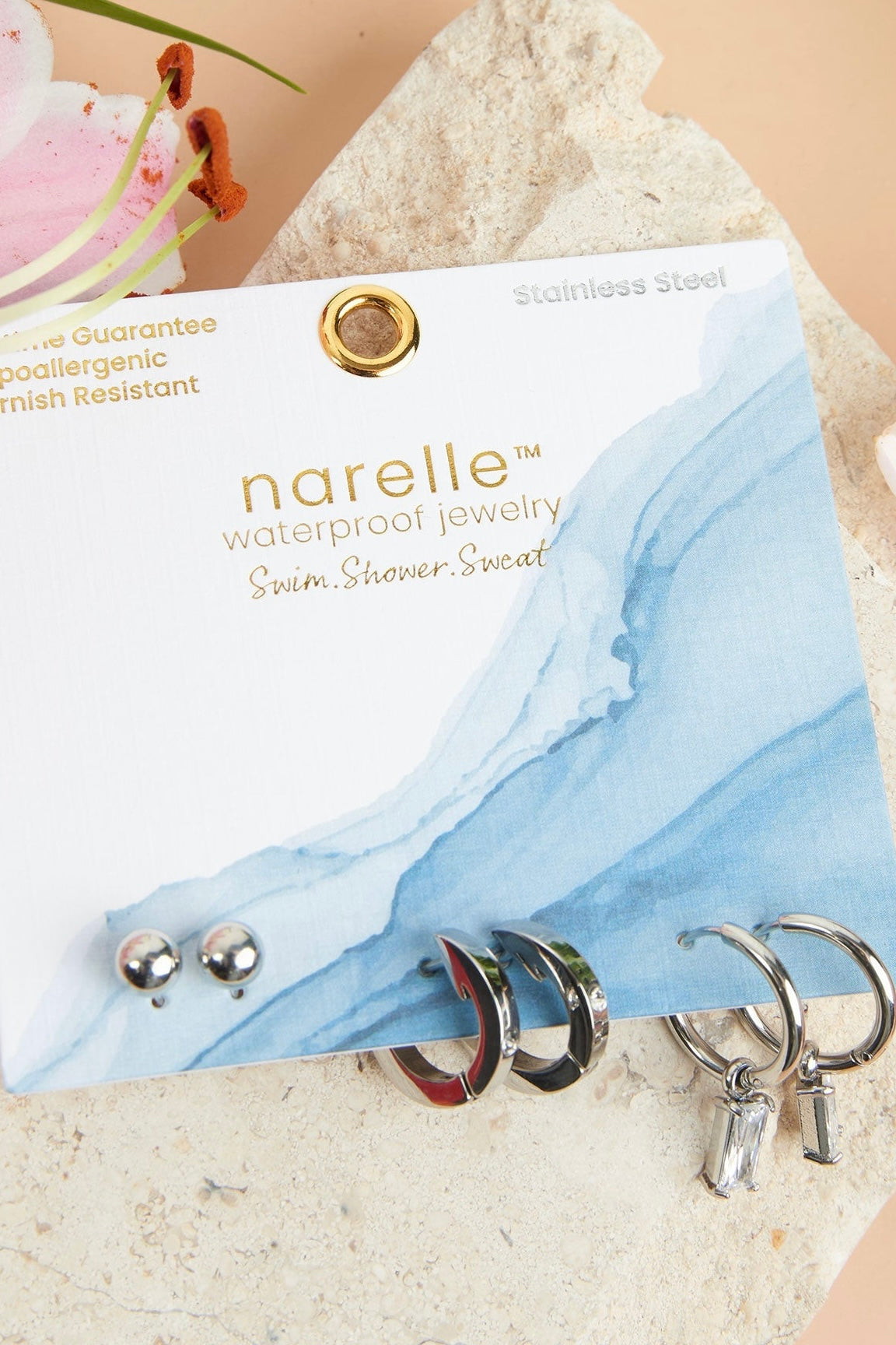 Narelle Waterproof Jewelry- Earrings Collection
