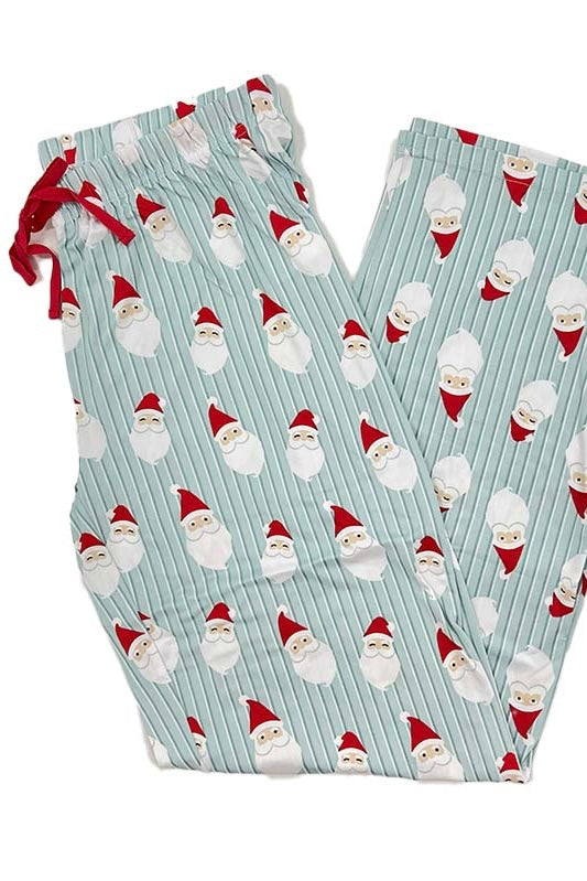 Jolly Santa Christmas Pajama Lounge Pants