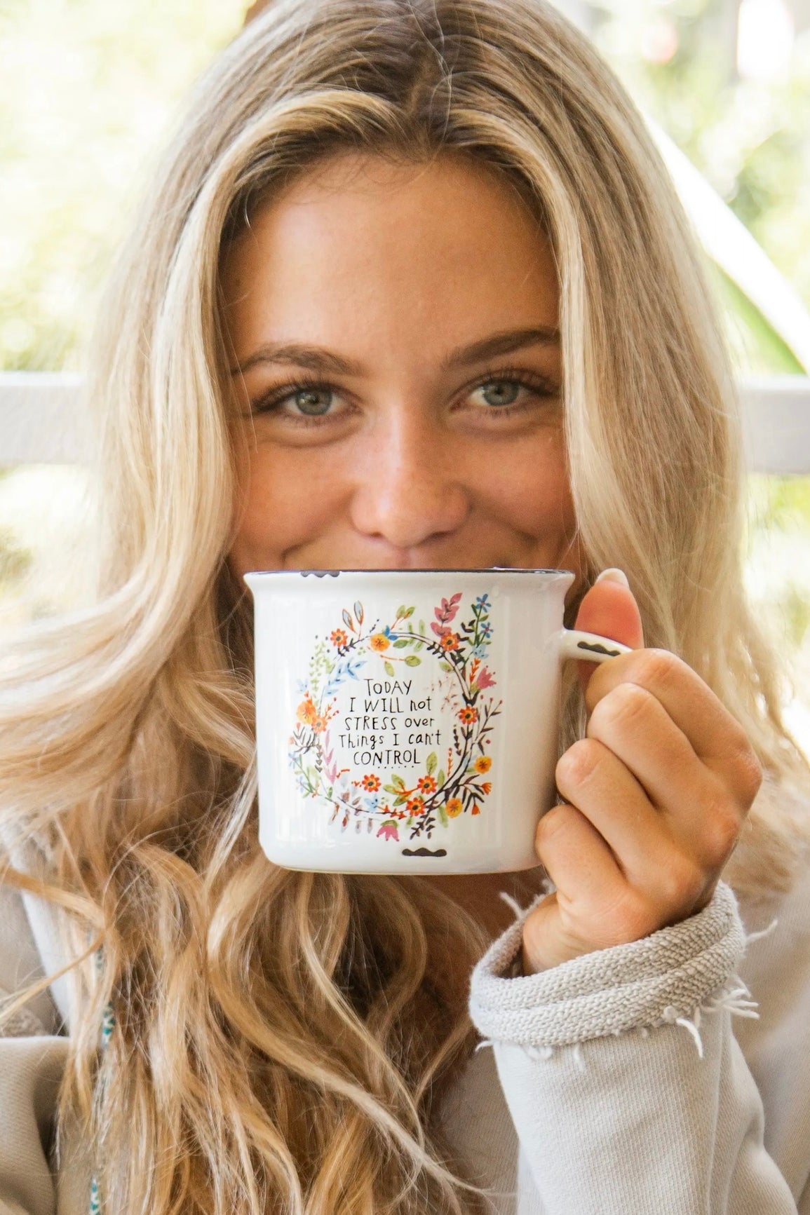 Natural Life Camp Mug- I Will Not Stress