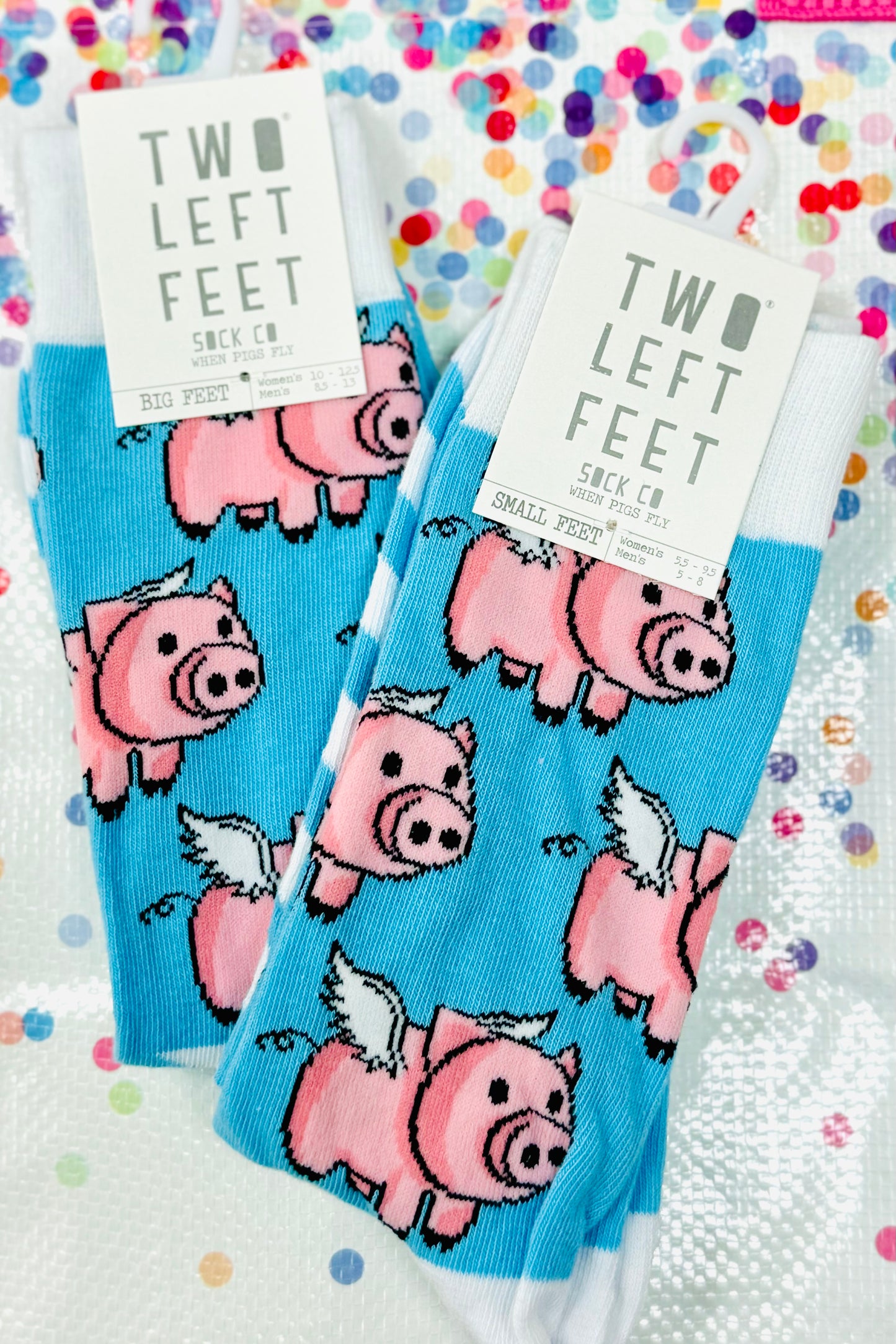 Two Left Feet Animal Socks (Choose from 9 styles)