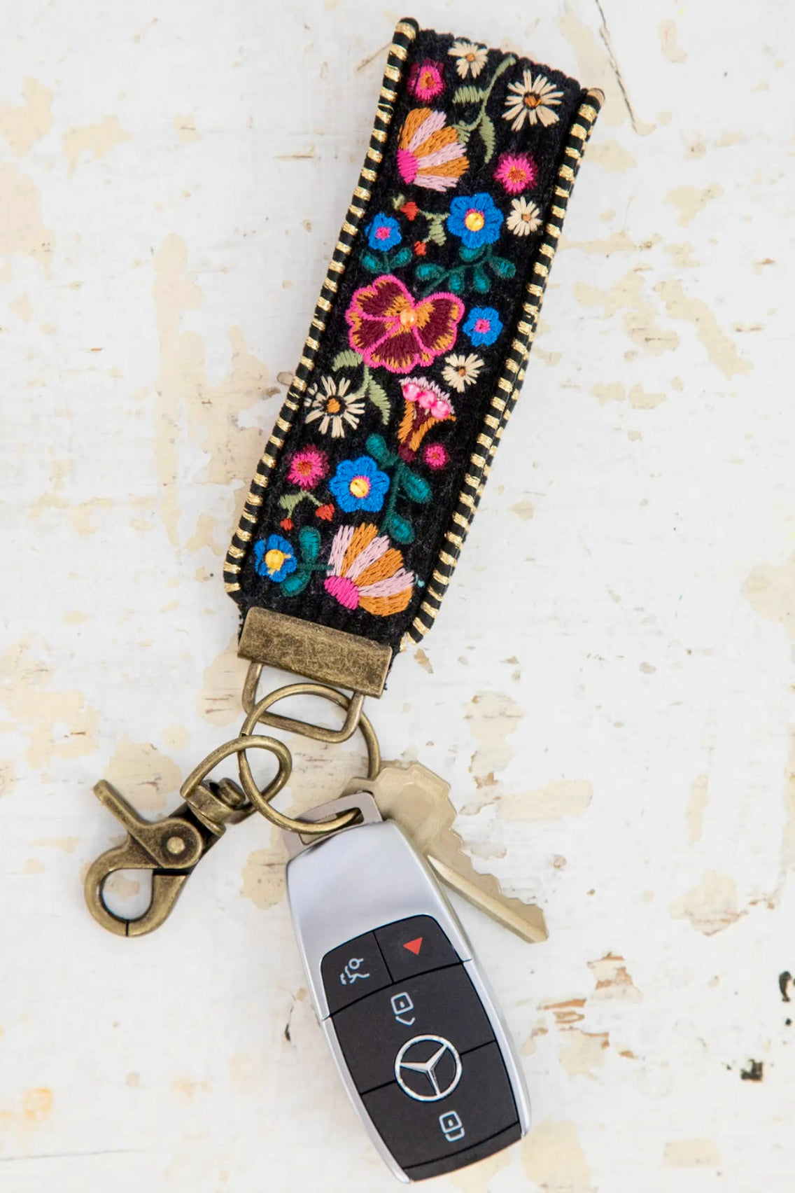 Natural Life Embroidered Key Fob (Choose from 4 styles.)