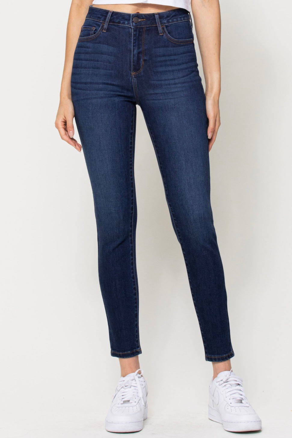 Cello High Rise Dark Denim Stretchy Skinny Jean