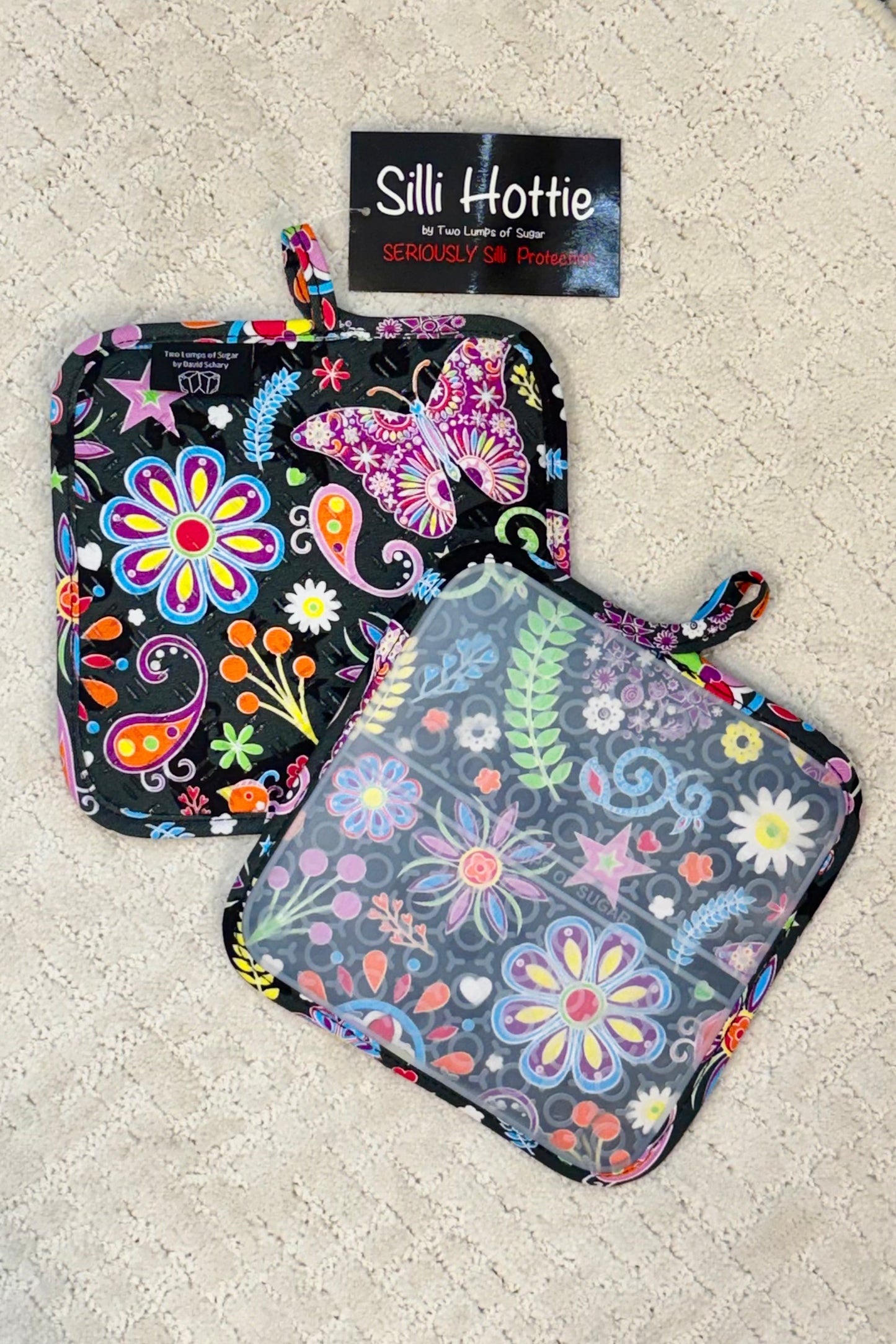 Pop Floral Silli Hottie Potholder/Trivet
