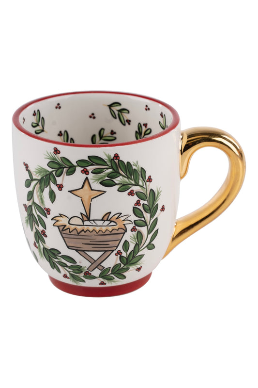 Let Us Adore Him Mug by Glory Haus