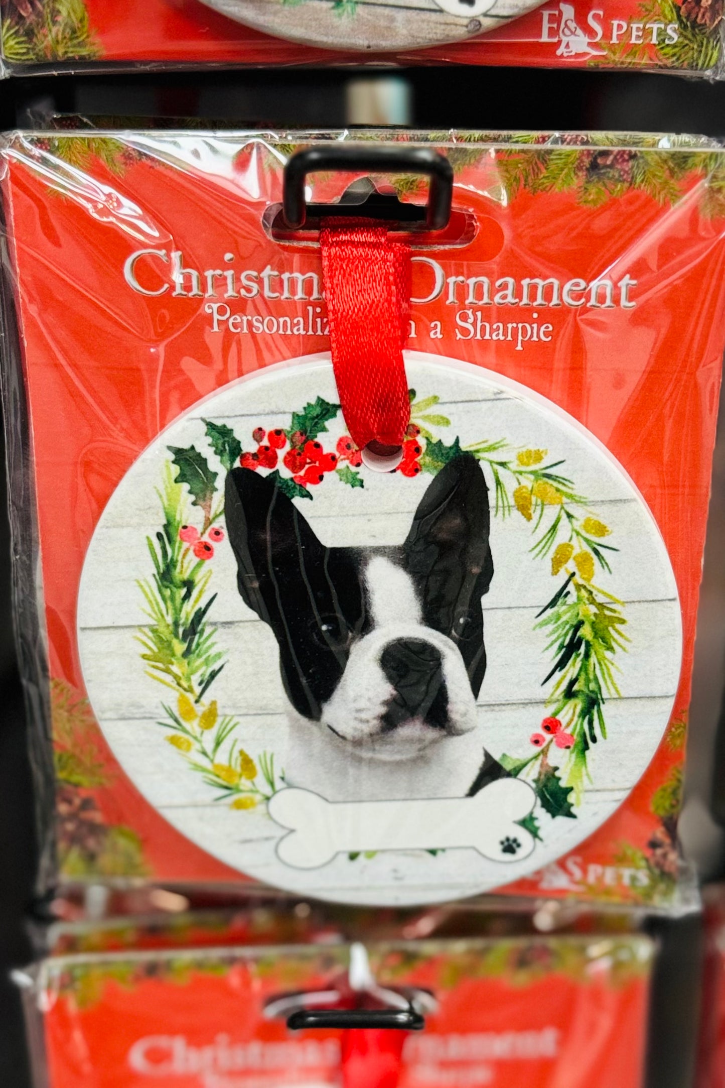 Favorite Pet Breed Ceramic Ornament (Choose from 88 styles)