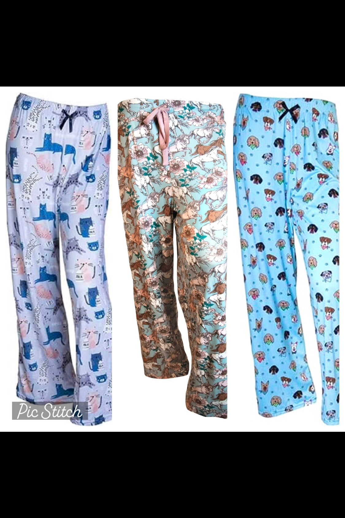 Amanda Blu Pajama Lounge Pants (Choice of 3 Designs)