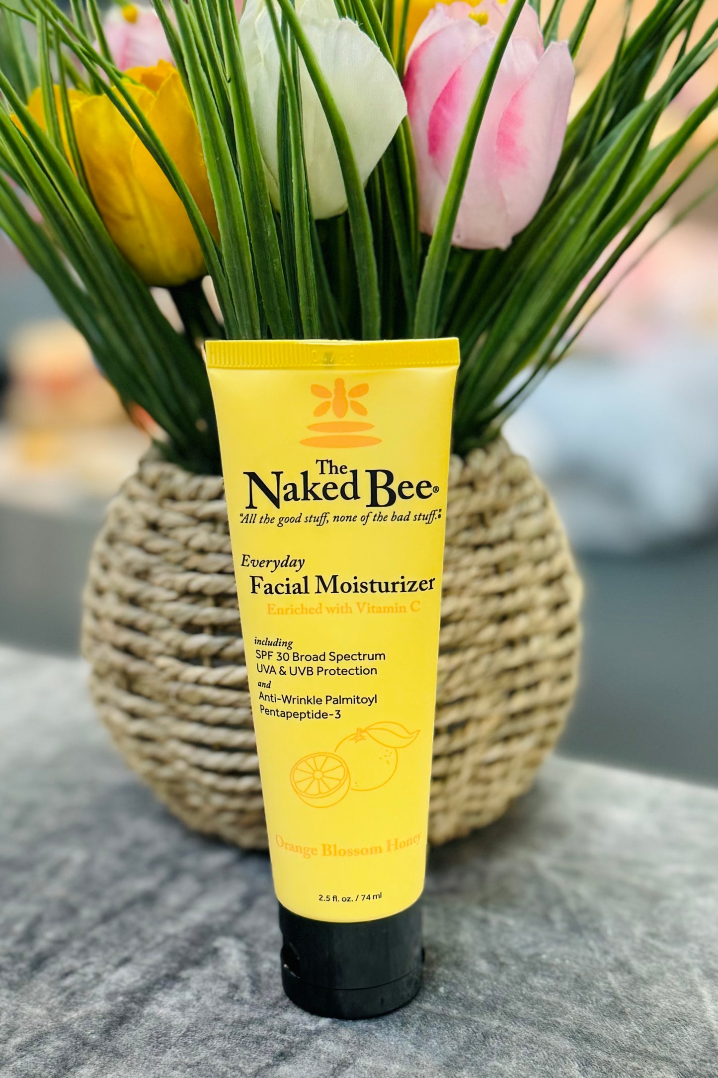 The Naked Bee Orange Blossom and Honey Everyday Facial Moisturizer with SPF30