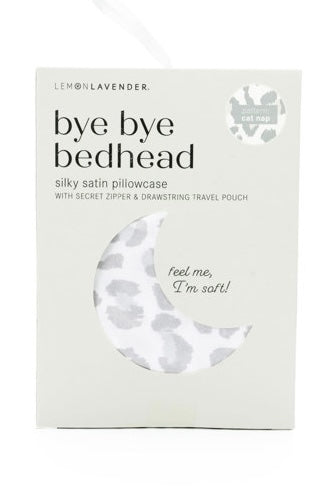 Lemon Lavender Bye Bye Bedhead Silky Satin Pillowcase