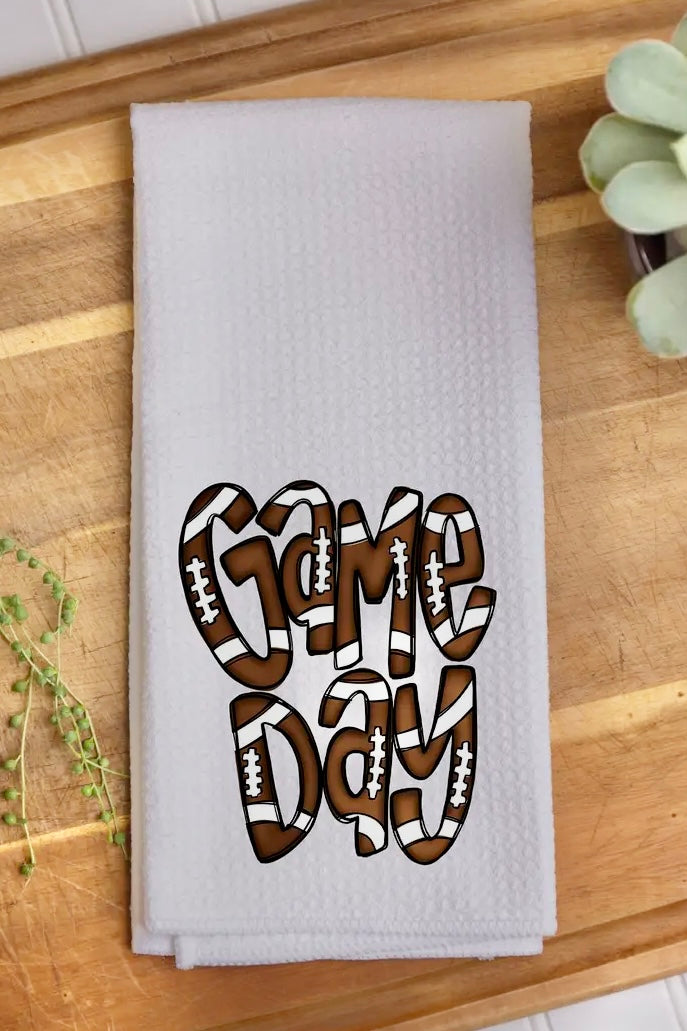 Game Day Waffle Accent Towel