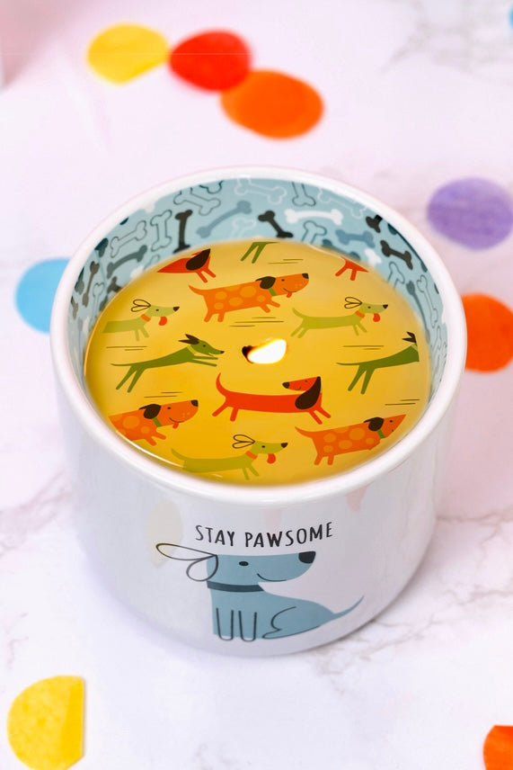 Stay Pawsome Wax Reveal 8 Ounce Candle