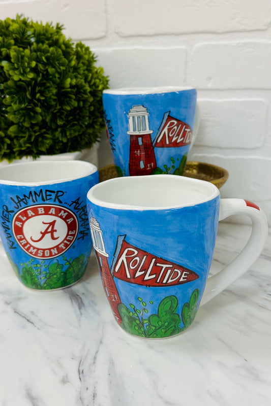 University of Alabama Denny Chimes Artwork Mug