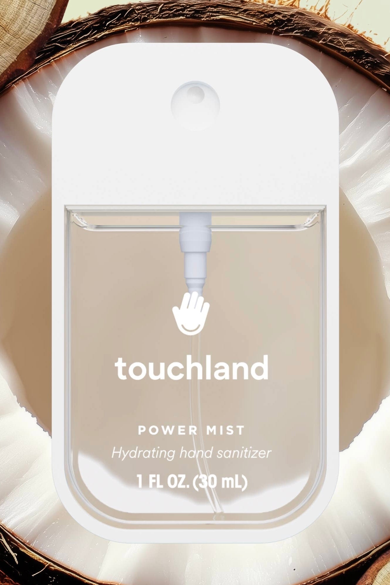 Touchland Beach Coco Power Mist Hydrating Hand Sanitizer