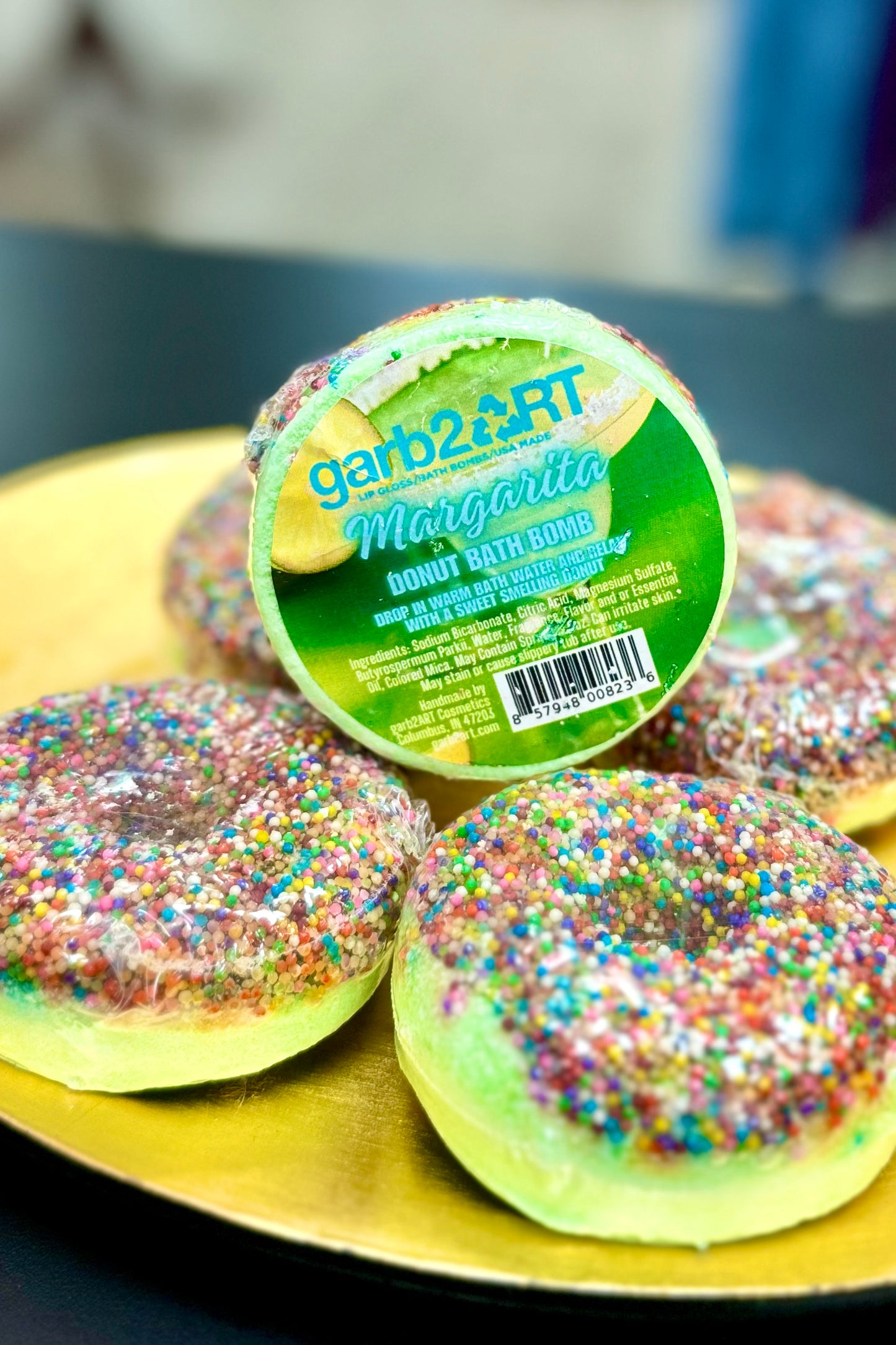 Effervescent Donut Bath Bombs by Garb2Art