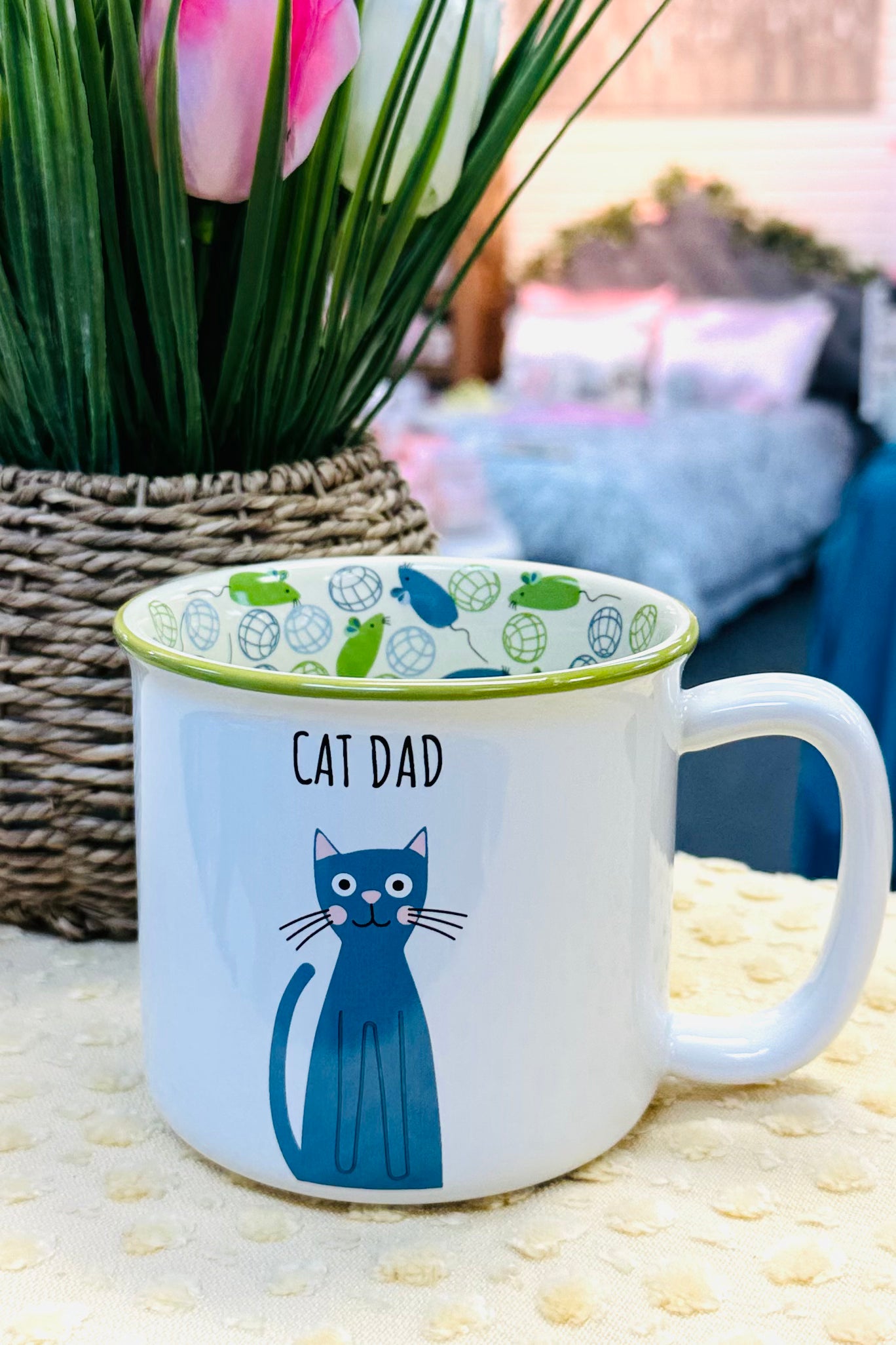 Pawsome Pals 18 oz Coffee Mugs for Cat People