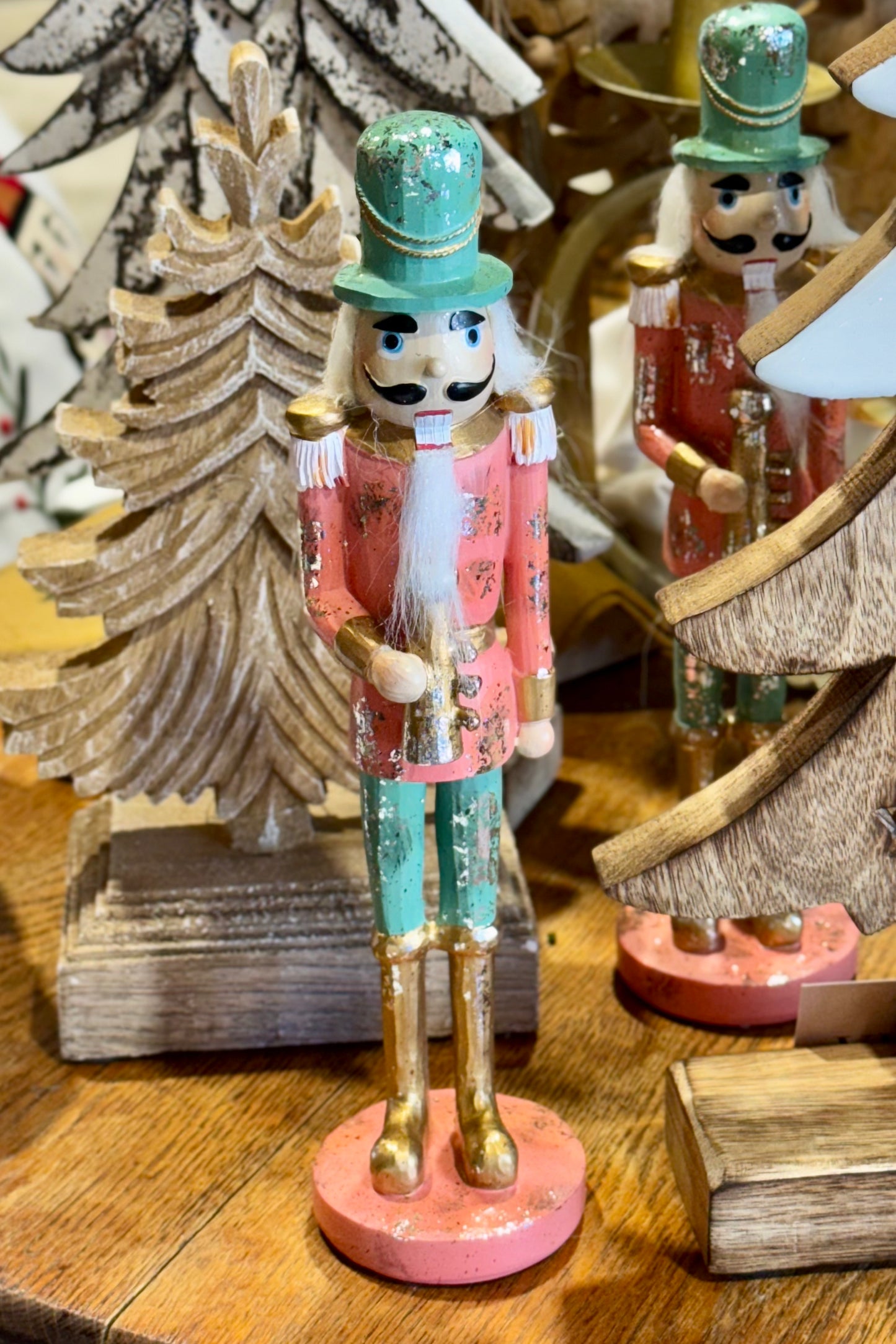 Helene Nutcracker in Pink and Mint