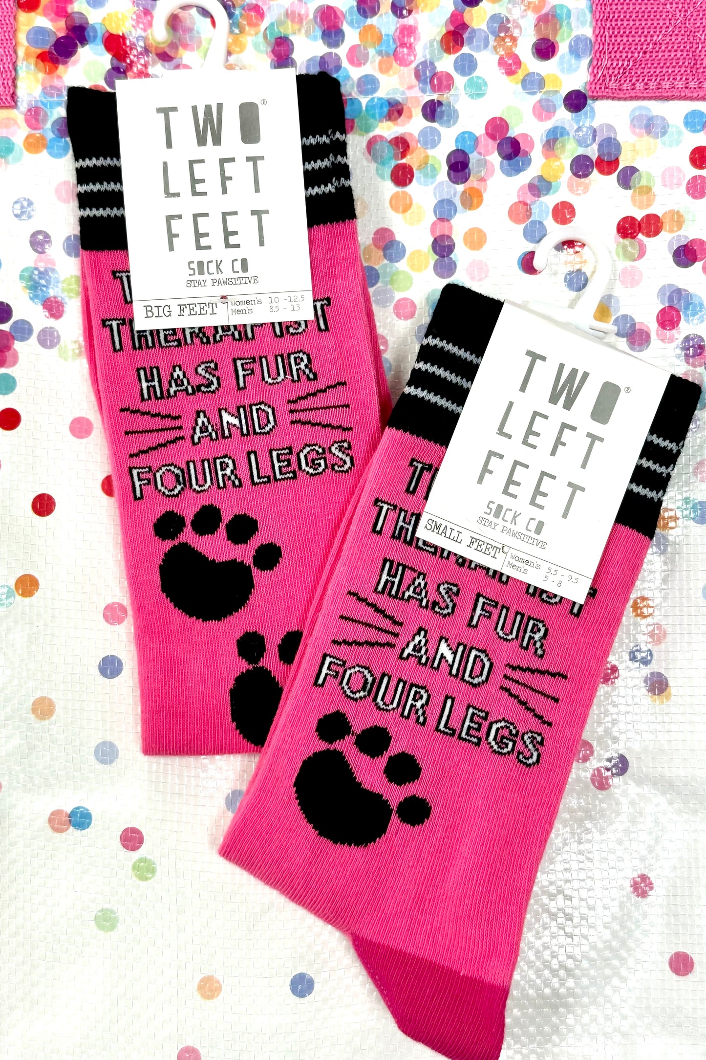 Two Left Feet Animal Socks (Choose from 9 styles)