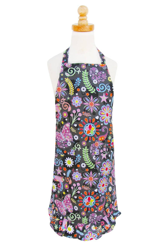 Pop Floral Girls' Ruffle Apron