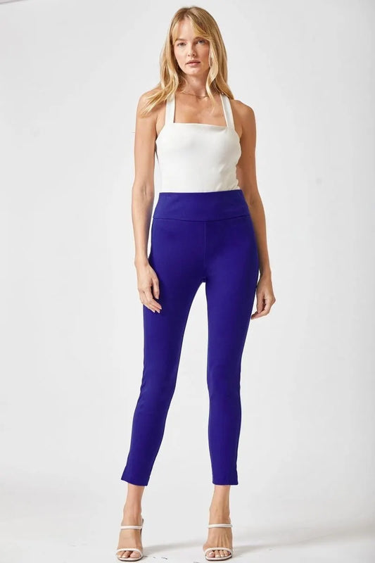 Magic High Waisted Skinny Pant in French Royal