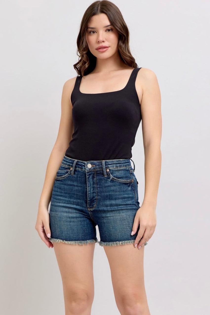 Judy Blue Tummy Control Denim Shorts