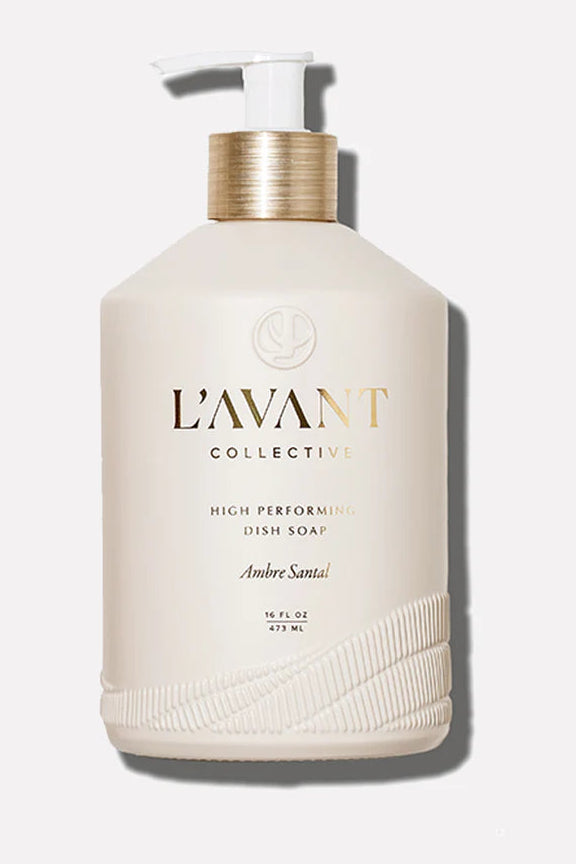 L'Avant Collective dish soap bottle on a white background