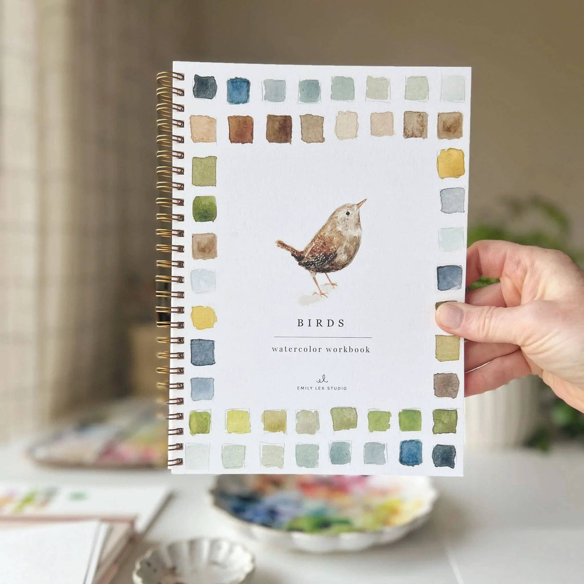Birds Watercolor Workbook: Emily Lex Studio