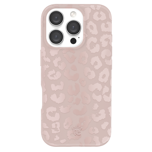 Nude Leopard MagSafe iPhone 16 Pro Max Case