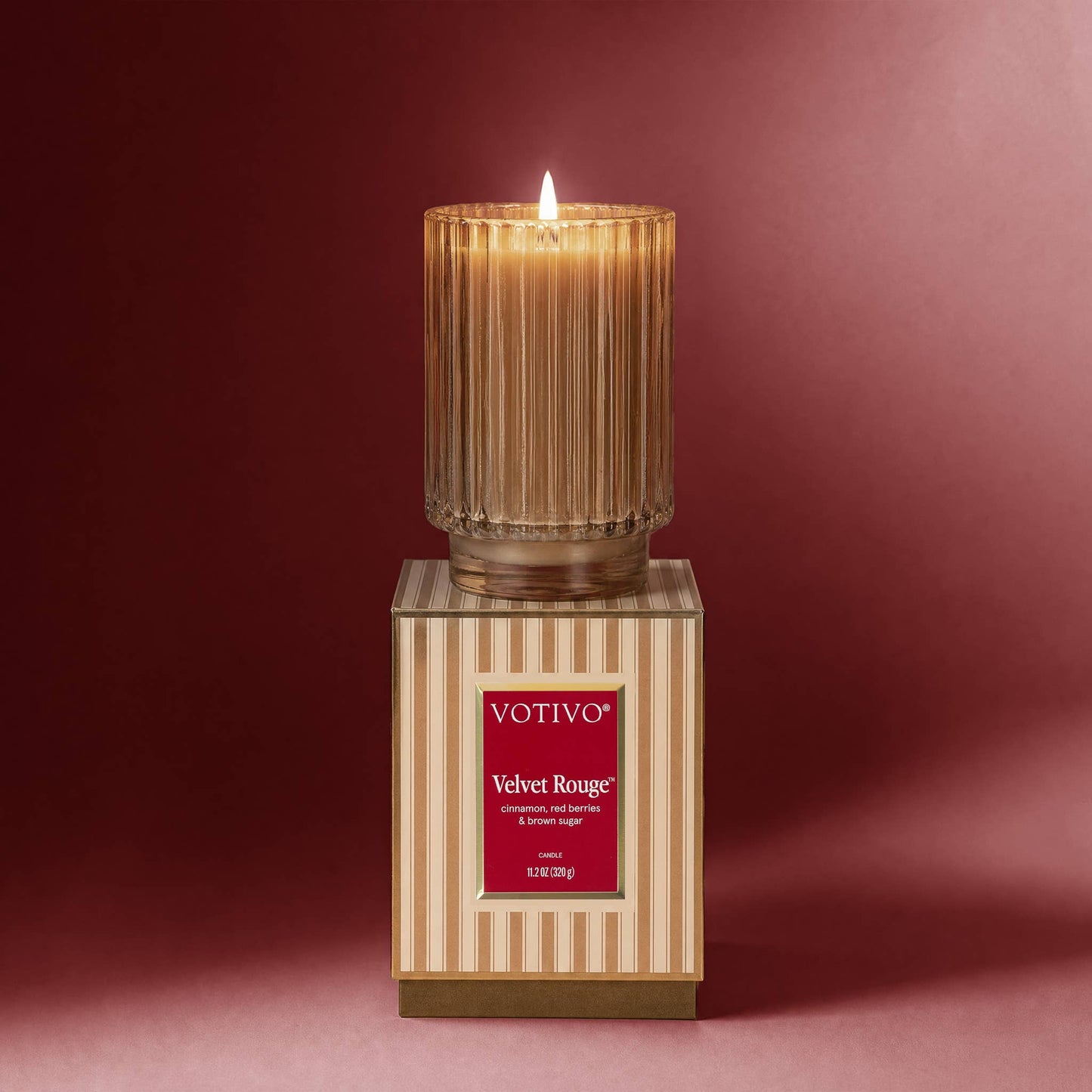 Velvet Rouge Holiday Candle- 11.2 oz