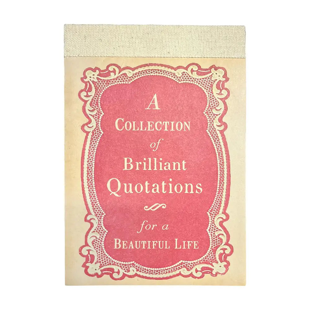 Brilliant Quotations for a Beautiful Life- Love Notes